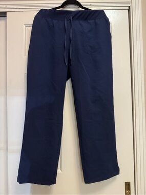 Women’s Navy Drawstring Scrub Pants